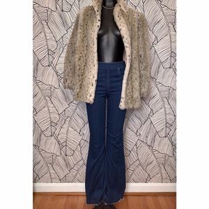 High Waist Bell Bottom Jean